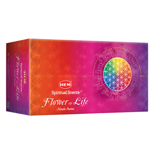 HEM Flower of Life Masala – 100 % naturreiner Yoga-Duft für Reinigung & Ausgleich