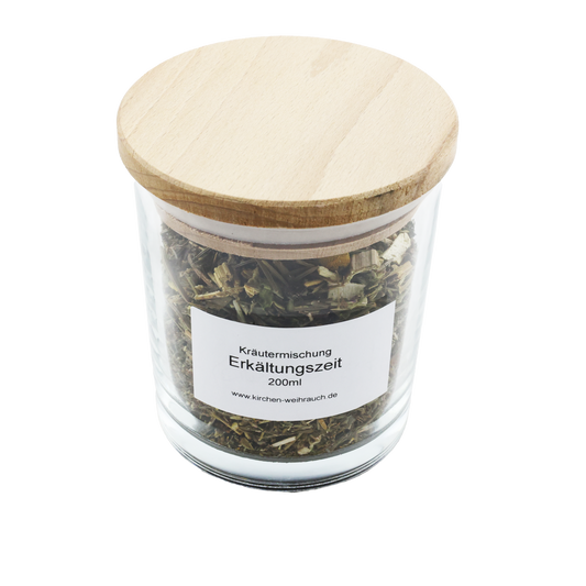 Kräutermischung Erkältungszeit – Wohltuender Räucherduft für klare Luft & freie Atemwege – Handverarbeitetes Räucherwerk