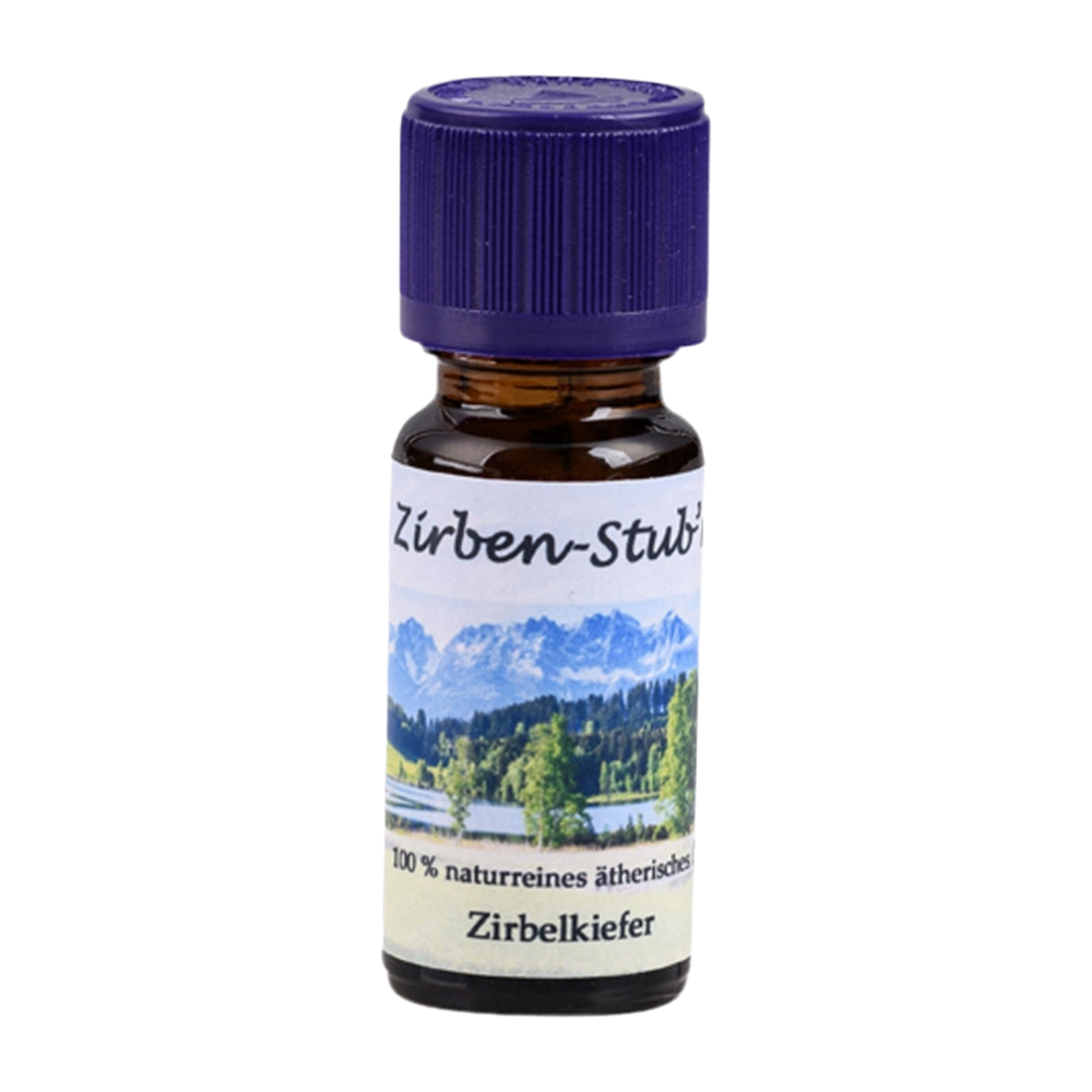 Zirben Stub’n – 100 % naturreines ätherisches Zirbenöl – Beruhigend & entspannend – Ideal für Schlafräume & Duftlampen (10 ml)
