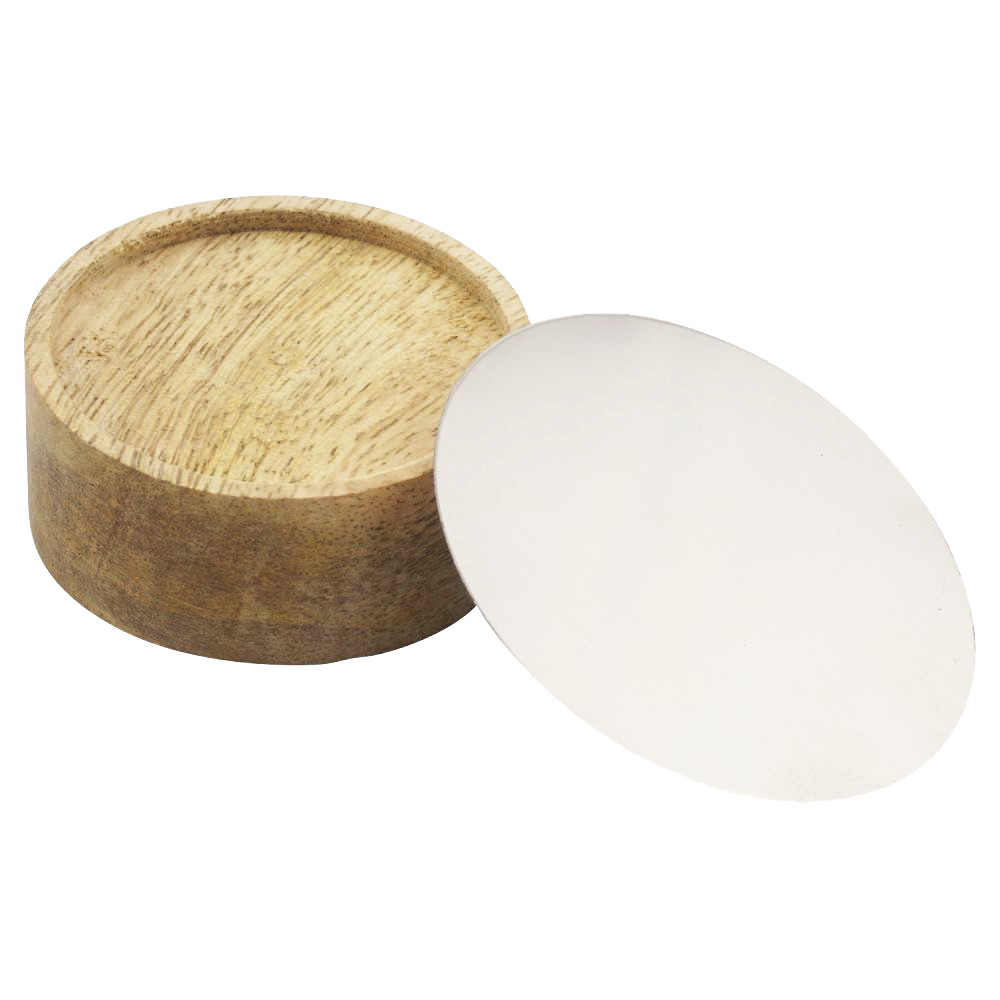 Metallscheibe für Räuchersiebe – Gegen Durchtropfen & Hitzereduzierung – D 5 cm