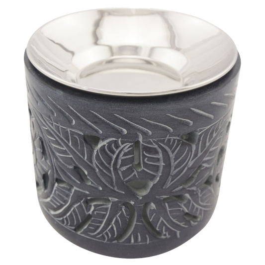 Verdampferschale Ø 9 cm – Zubehör für Räucherstövchen – Edelstahl vertieft – für ätherische Öle & sanftes Verdampfen