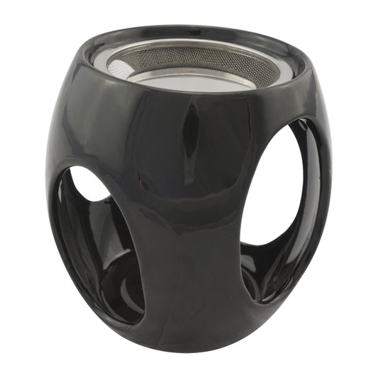 Räucherstövchen Keramik "Maris" mit Metallsieb und Metallscheibe - 2. Wahl – H 11,5cm