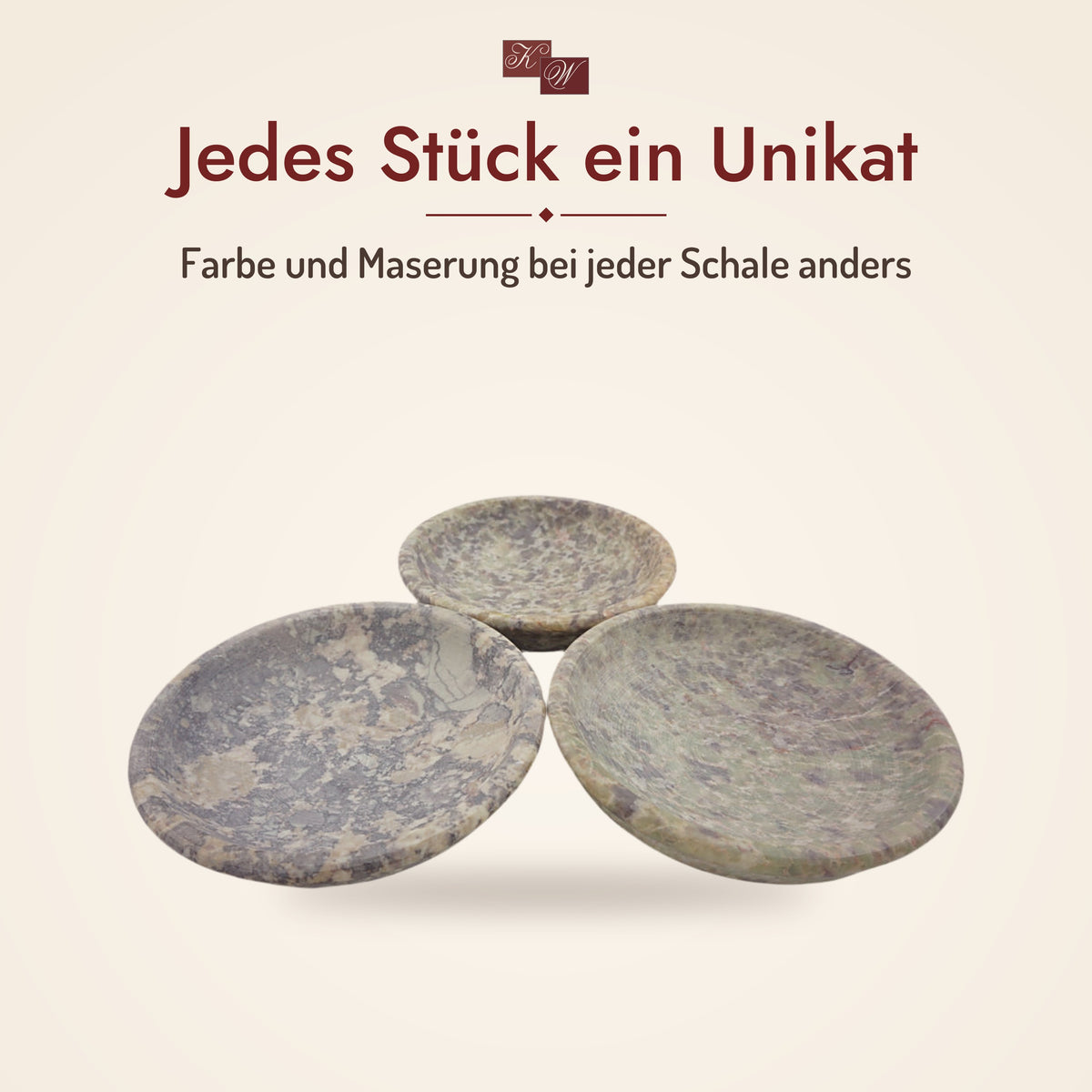 Räucherschale aus naturbelassenem Speckstein – Material im Detail