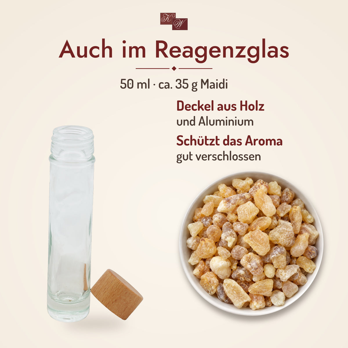 Weihrauch Maidi – auch im Reagenzglas 50 ml