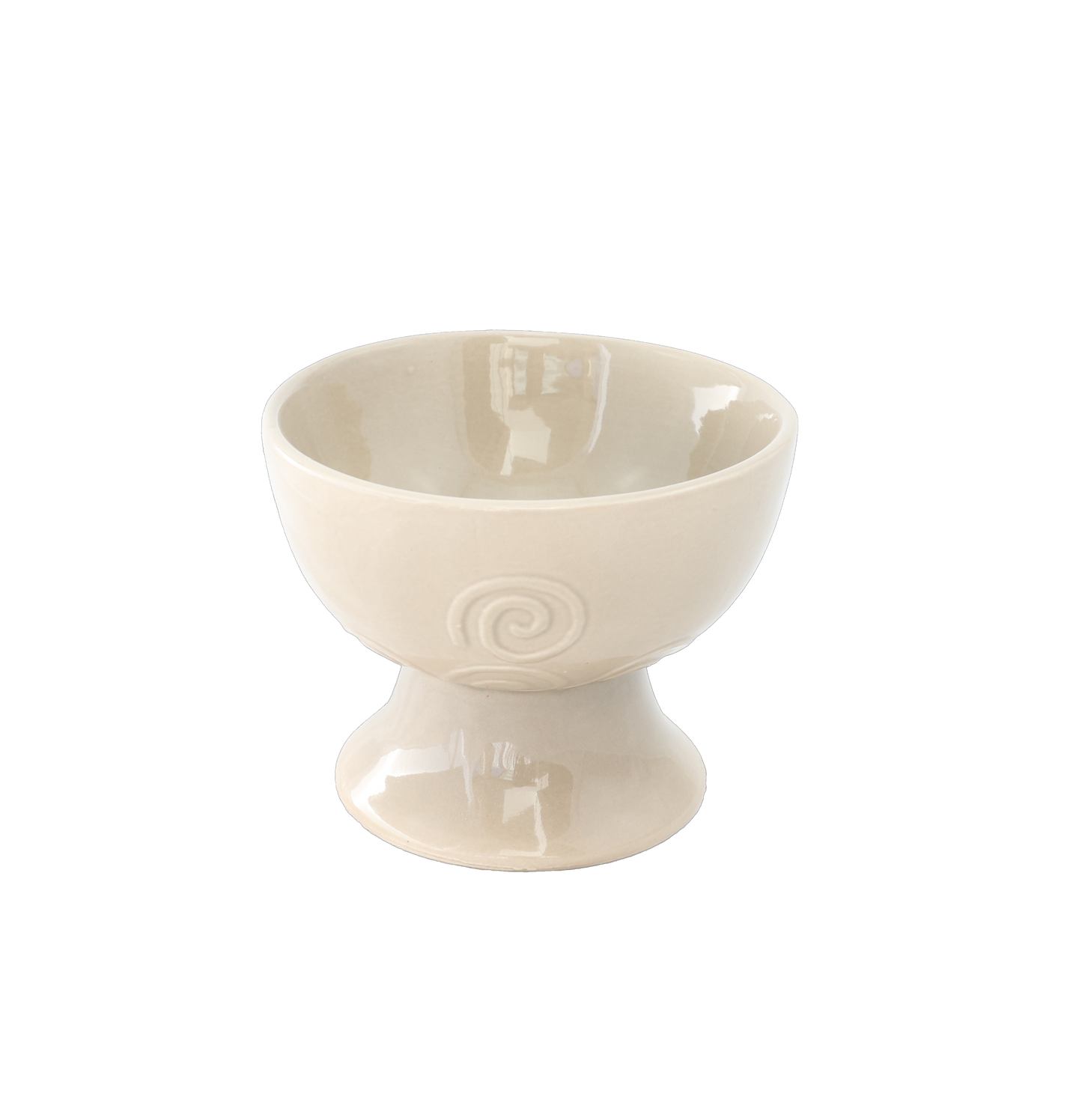 Räucherkelch “Helena” aus Keramik – Handgefertigt in Macchiato für Räucherrituale mit Kohle, Weihrauch & Kräutern