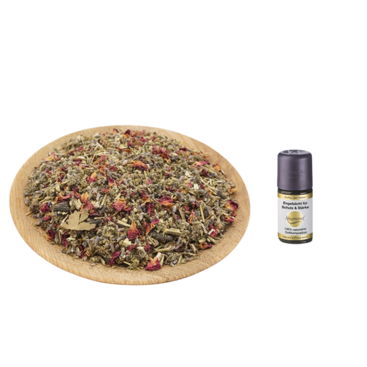 Duftöl & Räucher-Set Engelslicht – Schutz, Herzöffnung & Geborgenheit – 100 % naturrein
