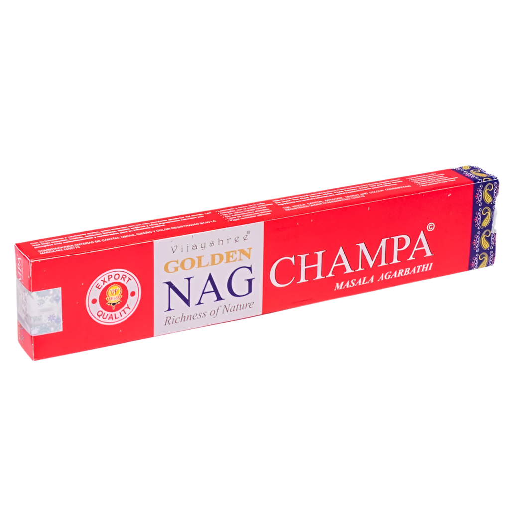 Golden Nag Champa Agarbathi Räucherstäbchen – Der Duft des Glücks & spirituellen Wohlbefindens