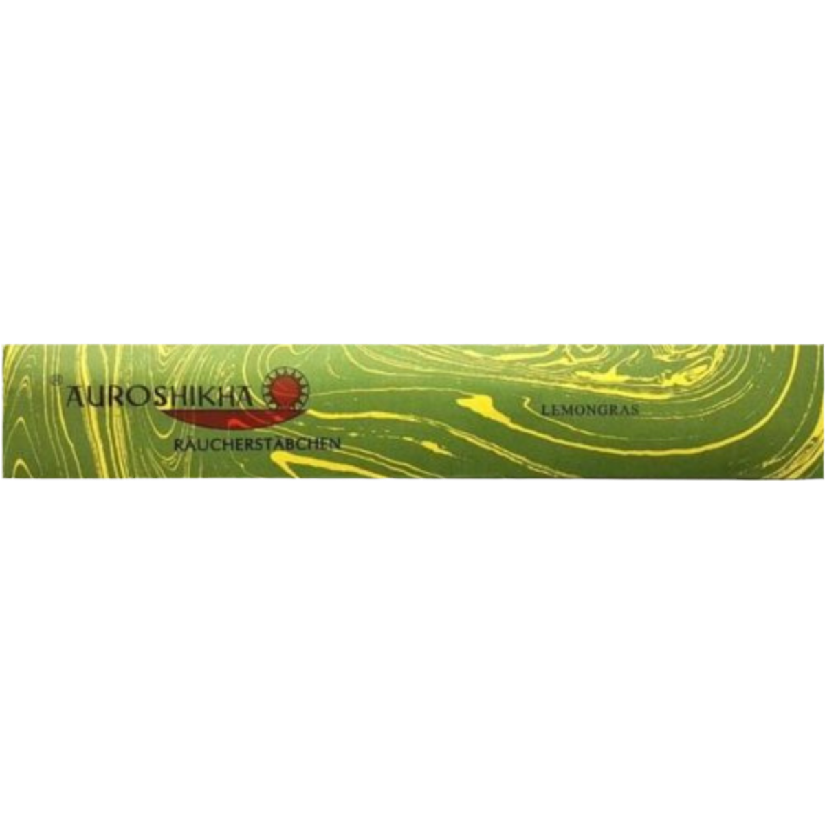 Auroshikha Lemongras Räucherstäbchen – 100 % naturreiner Zitronen-Duft für eine erfrischende und klärende Atmosphäre (10g)