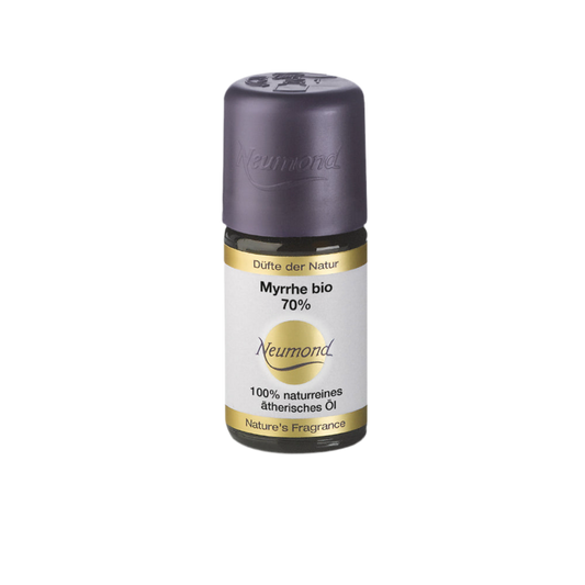 Myrrhe bio 70 % in Bio-Weingeist – 100 % naturreines ätherisches Öl – Erdend, reinigend & schützend (5 ml)