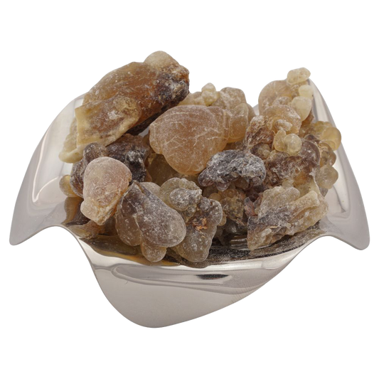 Weihrauch Oman Al-Hojari Grad 4 – Große schwarze-braune Stücke, 1. Qualität – Boswellia Sacra für Erdung & Vertrauen