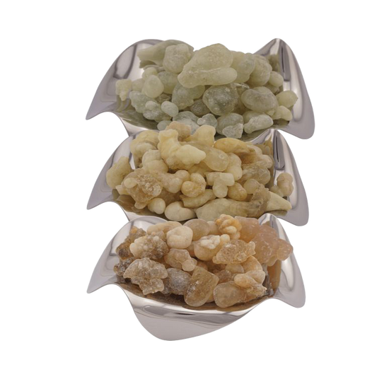 Weihrauch Oman Al-Hojari Set – Die großen DREI – Grad 1, 2 und 3 – Sortenrein je 20g – Boswellia Sacra – Direktimport 1. Qualität – Für Klarheit, Schutz & spirituelle Tiefe