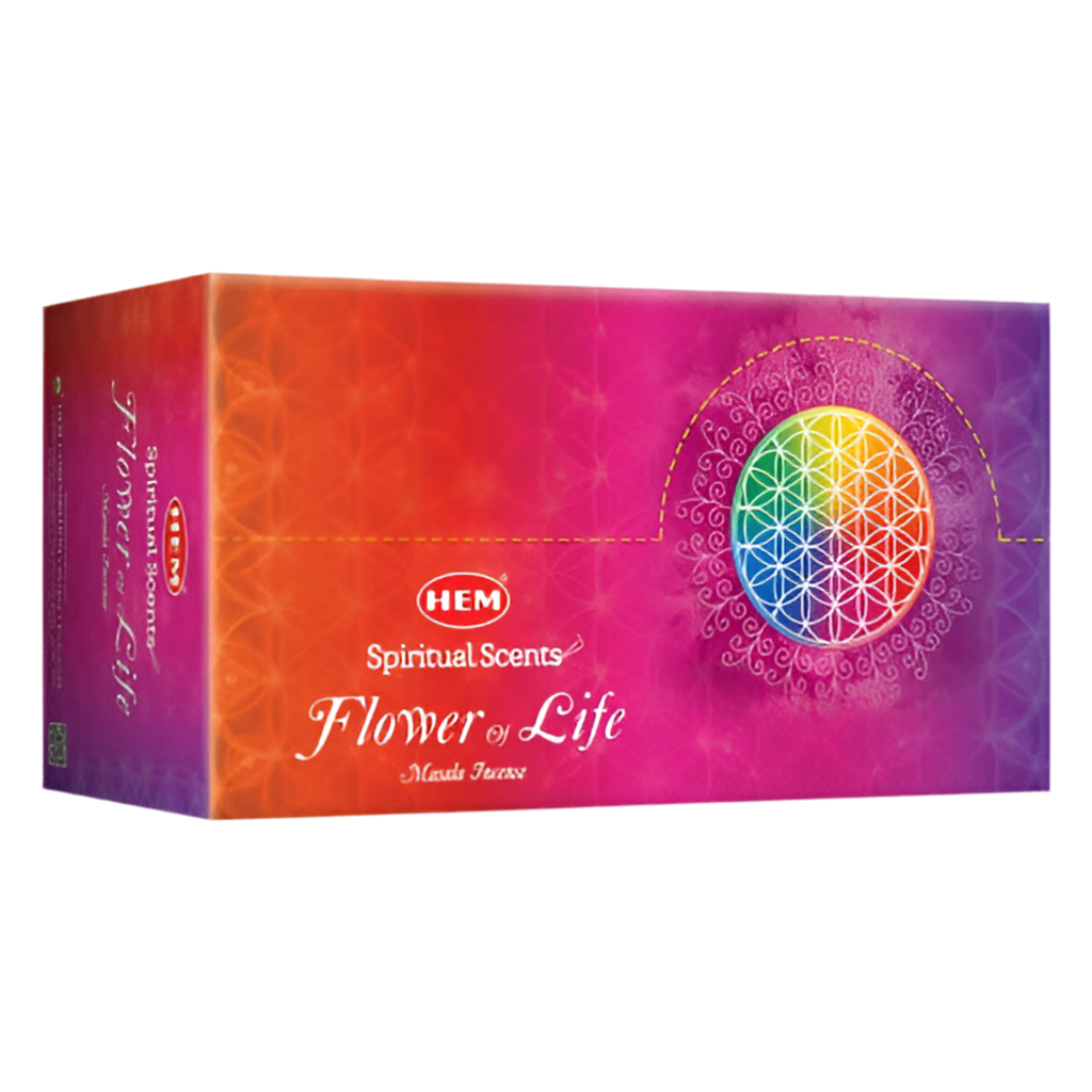 HEM Flower of Life Masala – 100 % naturreiner Yoga-Duft für Reinigung & Ausgleich