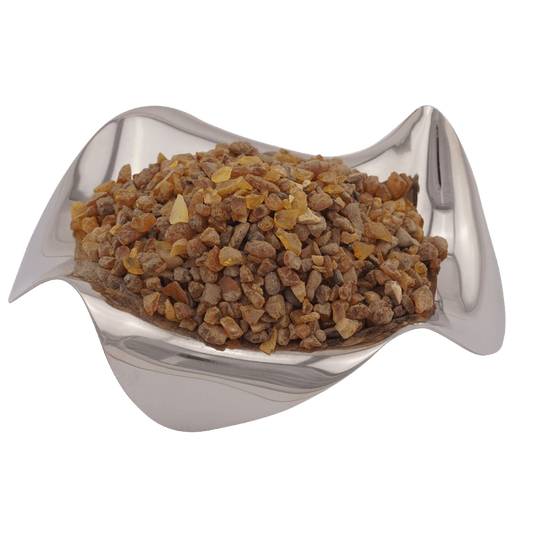 Räucherharz Bernstein – Fossiles Sonnenstein-Harz für Ruhe, Gelassenheit & spirituelle Reinigung