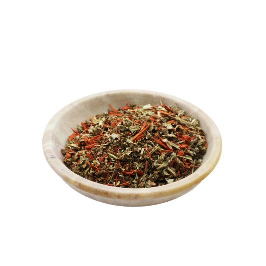 Kräutermischung Carpe Diem – Wohltuender Räucherduft für innere Balance & Erdung – Handverarbeitetes Räucherwerk