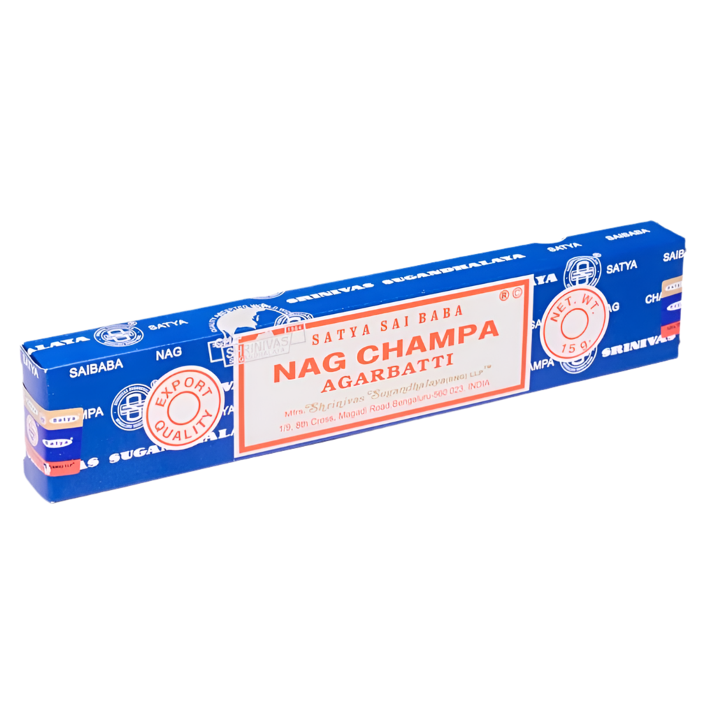 Satya Nag Champa Agarbatti Räucherstäbchen – Naturreiner indischer Duft für Meditation & Entspannung