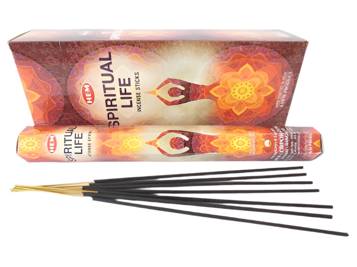 HEM Spiritual Life Räucherstäbchen – 100 % naturreiner Ritual-Duft für Gebet & Meditation