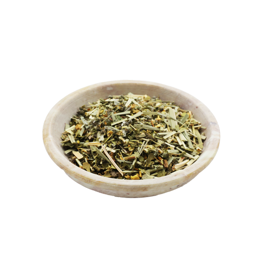 Kräutermischung Klarer Geist – Räucherwerk für Konzentration & Meditation – mit Weihrauch Oman Al-Hojari