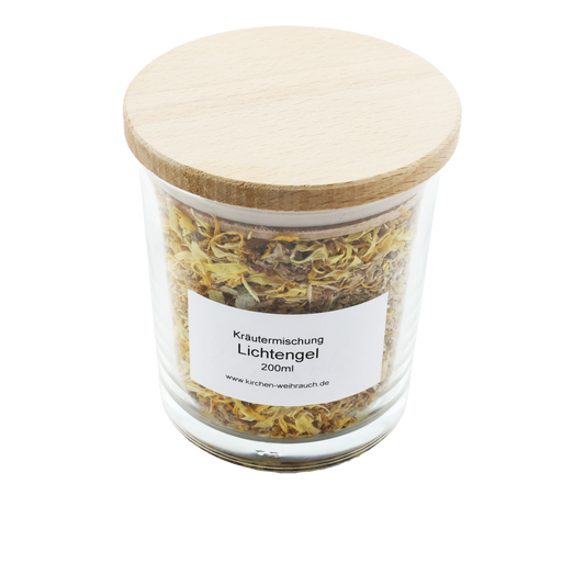Kräutermischung Lichtengel – Schutz & Geborgenheit – Mit Weihrauch Oman Al-Hojari – Räucherwerk