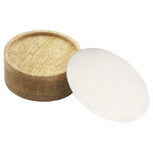 Zubehörset für Räucherstövchen – Podest für Teelicht & Metallscheibe – Temperaturregulierung für optimales Räuchern