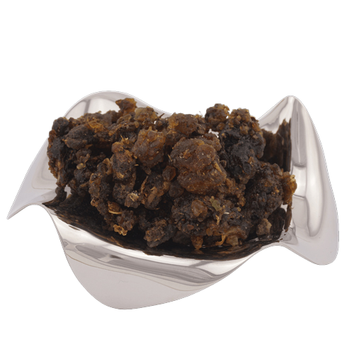 Räucherharz Guggul – Indische Myrrhe mit balsamischem, süßlich-herbem Duft für spirituelle Reinigung