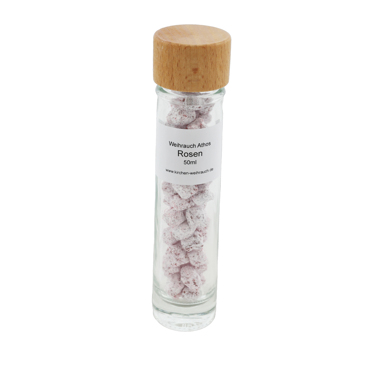 Weihrauch Athos Rosen – 1. Qualität nach Klosterrezepten aus Griechenland – Zarter Rosenduft für Harmonie & spirituelle Einkehr