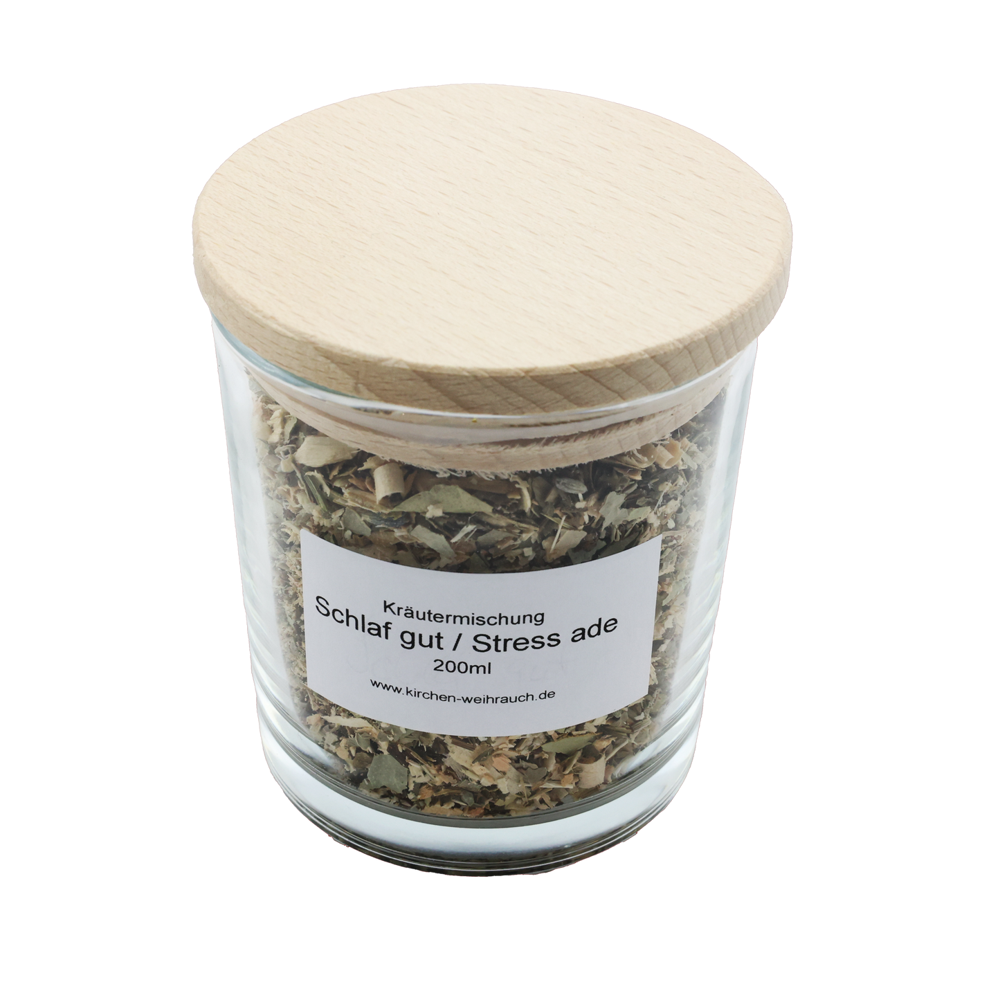 Kräutermischung Schlaf gut / Stress ade – Natürlicher Räucherduft für Entspannung & tiefen Schlaf – Handverarbeitetes Räucherwerk