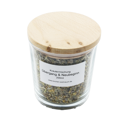 Kräutermischung Übergang & Neubeginn – Räucherwerk für Loslösung & neue Wege – mit Weihrauch Oman Al-Hojari