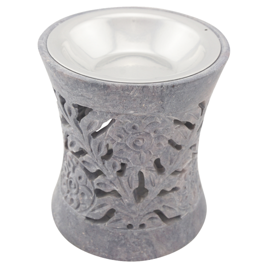 Verdampferschale Ø 7 cm – Zubehör für Räucherstövchen – Eisen, silber lackiert – für ätherische Öle & sanftes Verdampfen