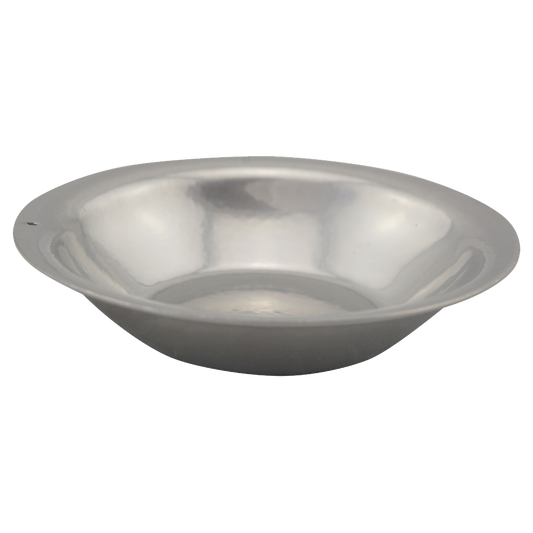 Verdampferschale Ø 7 cm – Zubehör für Räucherstövchen – Eisen, silber lackiert – für ätherische Öle & sanftes Verdampfen