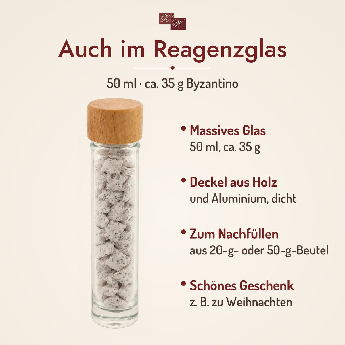 Byzantinischer Weihrauch Byzantino im Reagenzglas 50 ml
