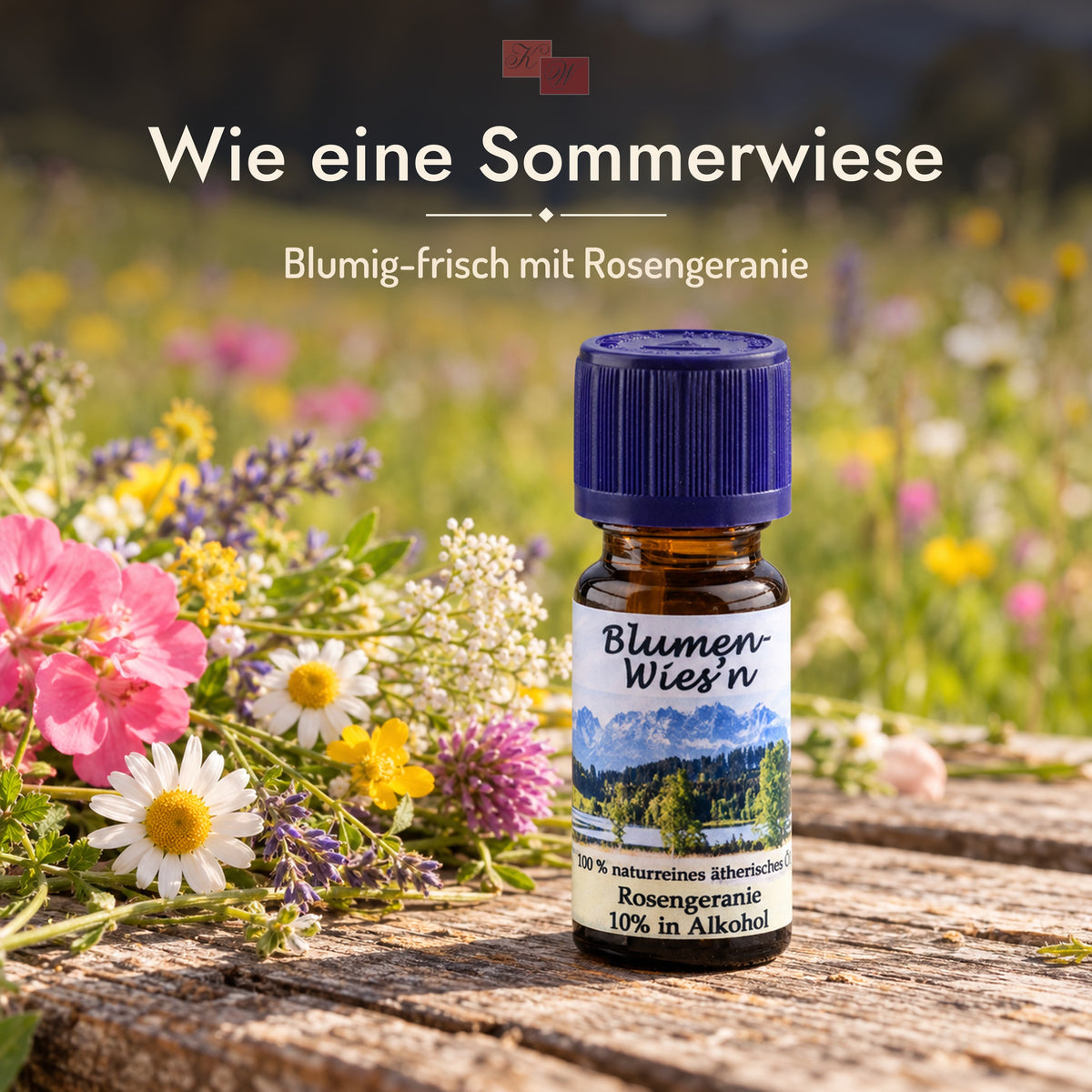 Blumen-Wies’n Duftöl – Stimmungsbild „Wie eine Sommerwiese“