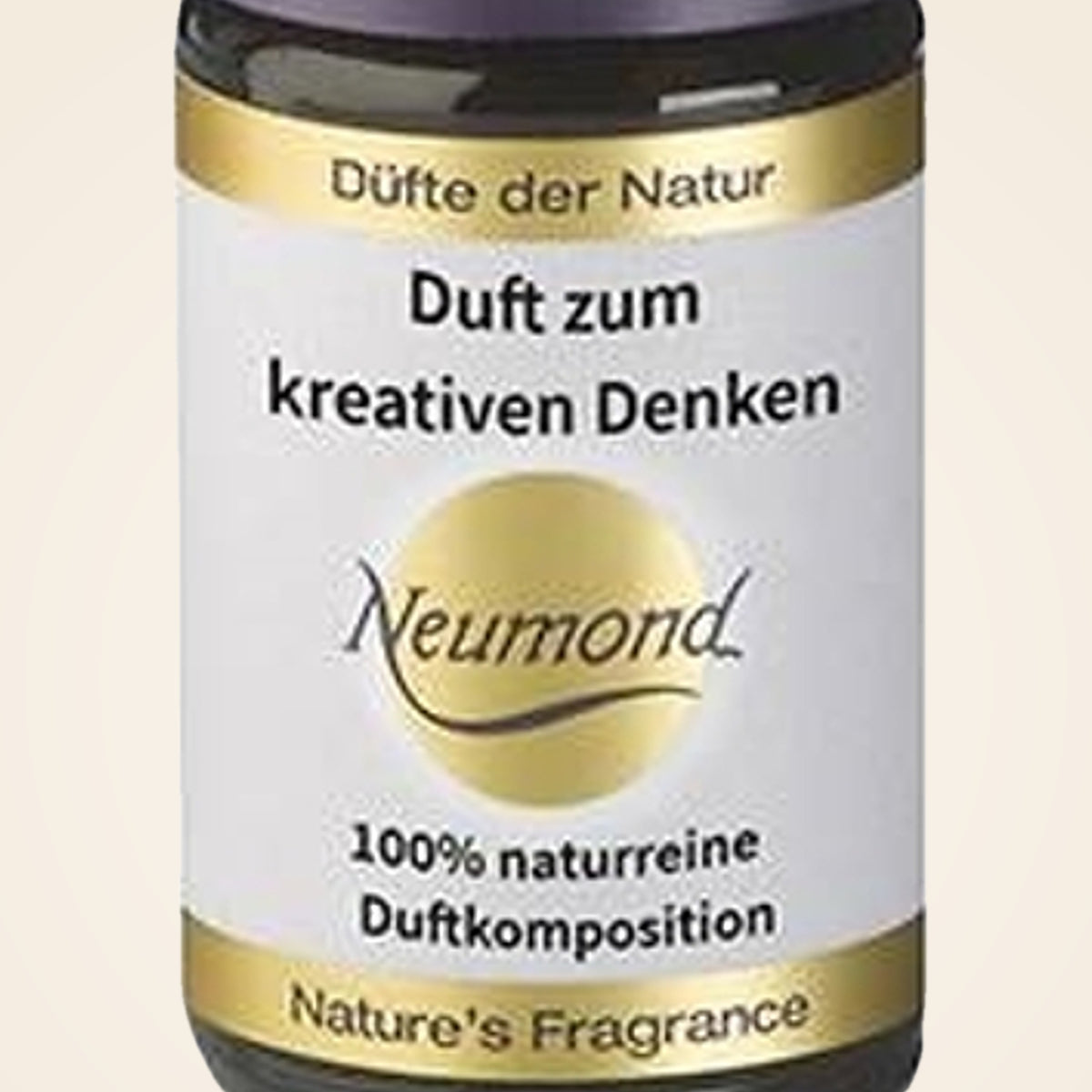 Duft zum kreativen Denken von Neumond – Nahaufnahme des Etiketts