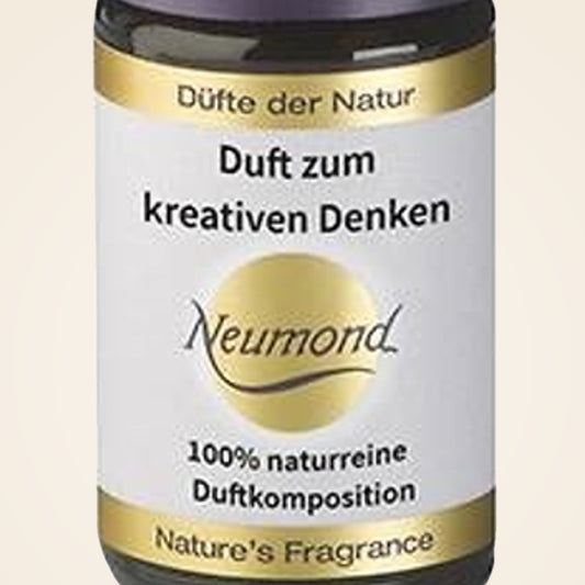 Duft zum kreativen Denken von Neumond – Nahaufnahme des Etiketts
