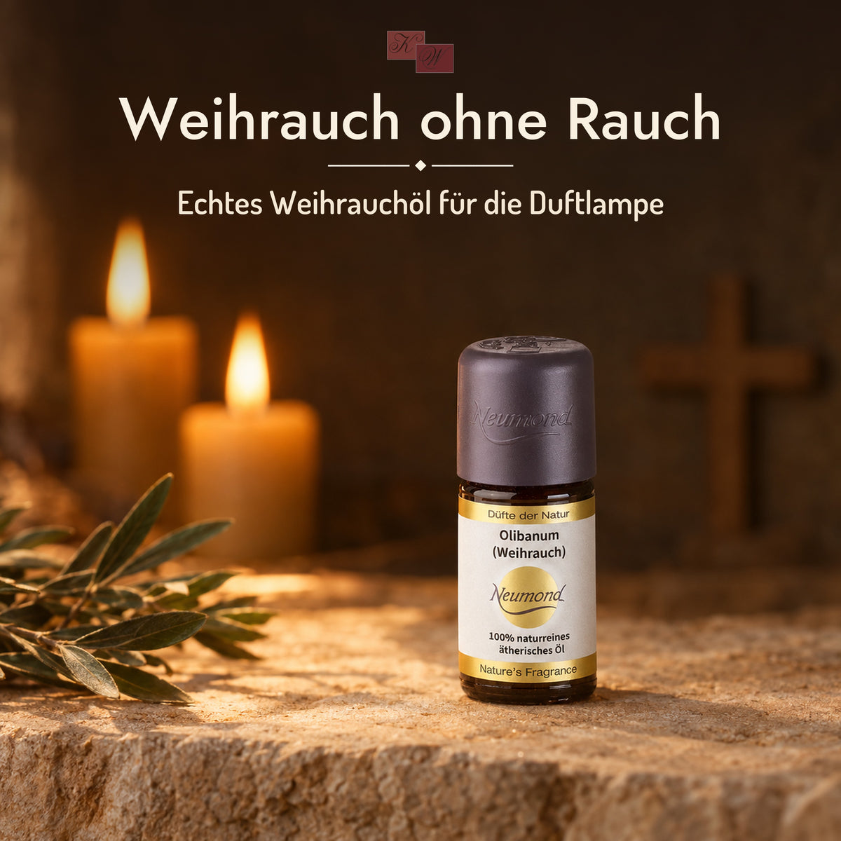 Olibanum Weihrauchöl von Neumond – Stimmungsbild „Weihrauch ohne Rauch“