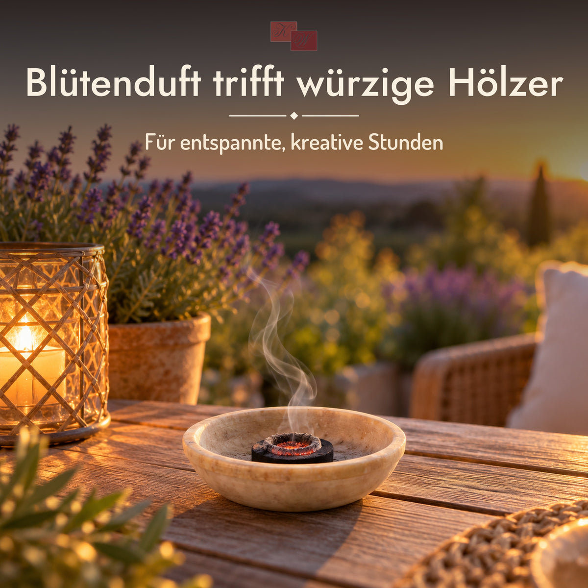 Duftöl- und Räucherset Blumen-Wies’n – Blütenduft trifft würzige Hölzer