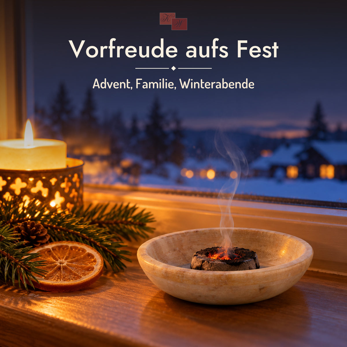 Duftöl- und Räucherset Weihnachtszeit – Vorfreude aufs Fest