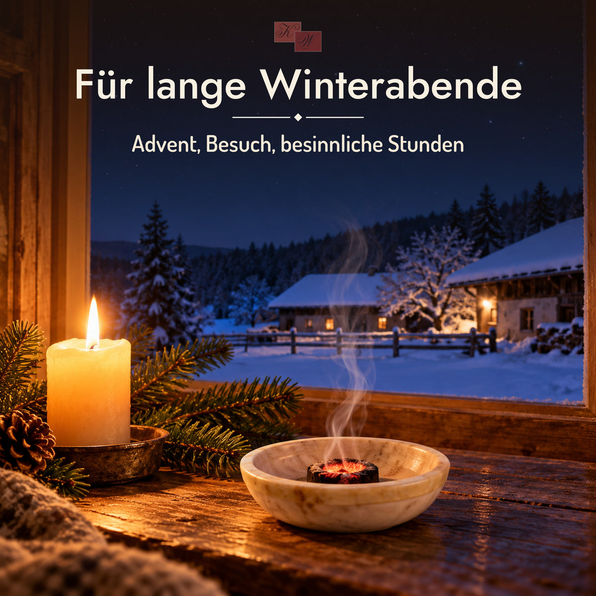 Duftöl- und Räucherset Winterabend – Für lange Winterabende