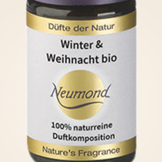 Winter & Weihnacht von Neumond – Nahaufnahme des Etiketts