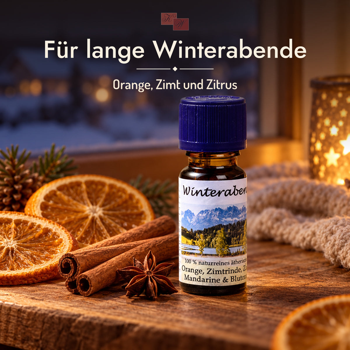 Winterabend Duftöl – Stimmungsbild „Für lange Winterabende“