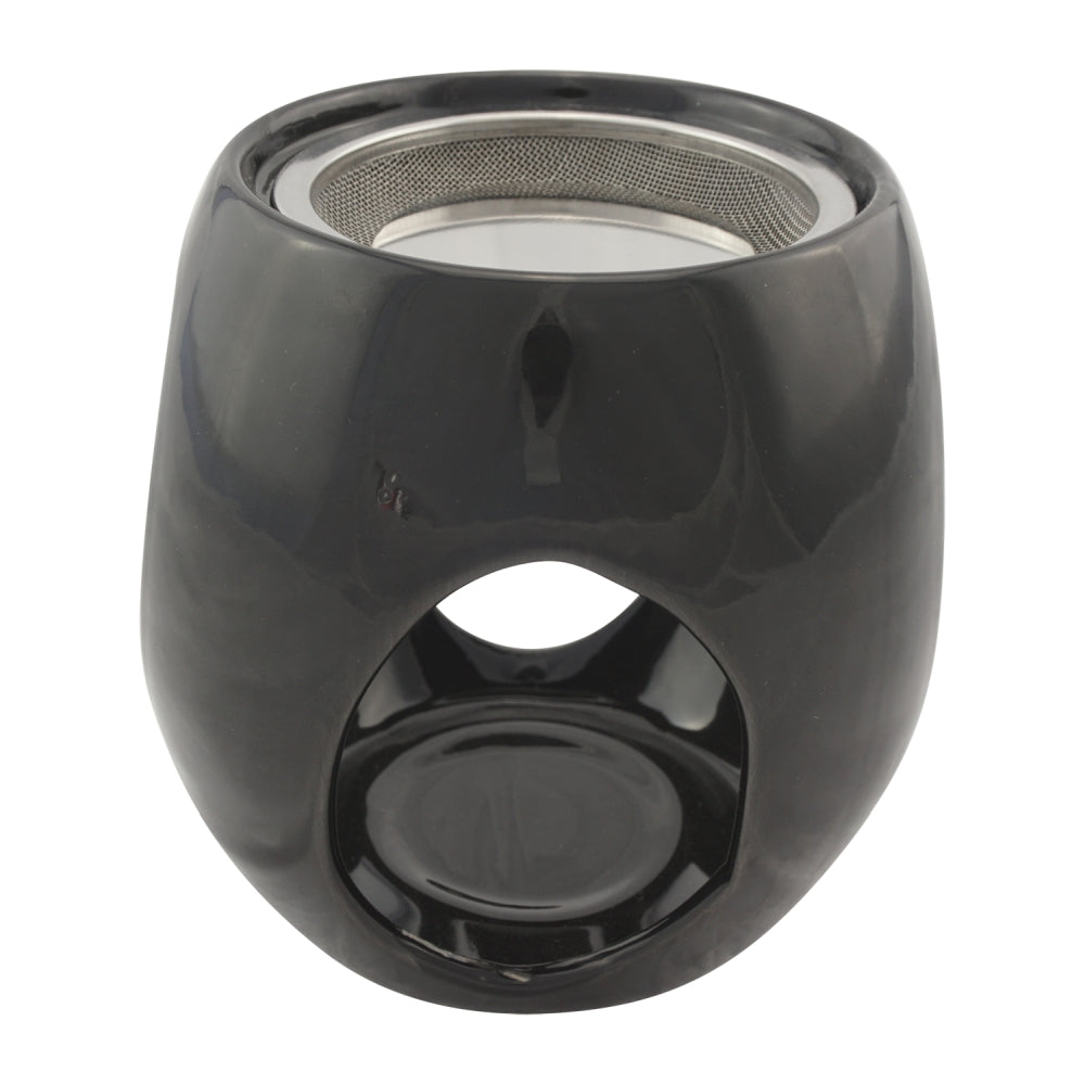 Räucherstövchen Keramik "Maris" mit Metallsieb und Metallscheibe - 2. Wahl – H 11,5cm