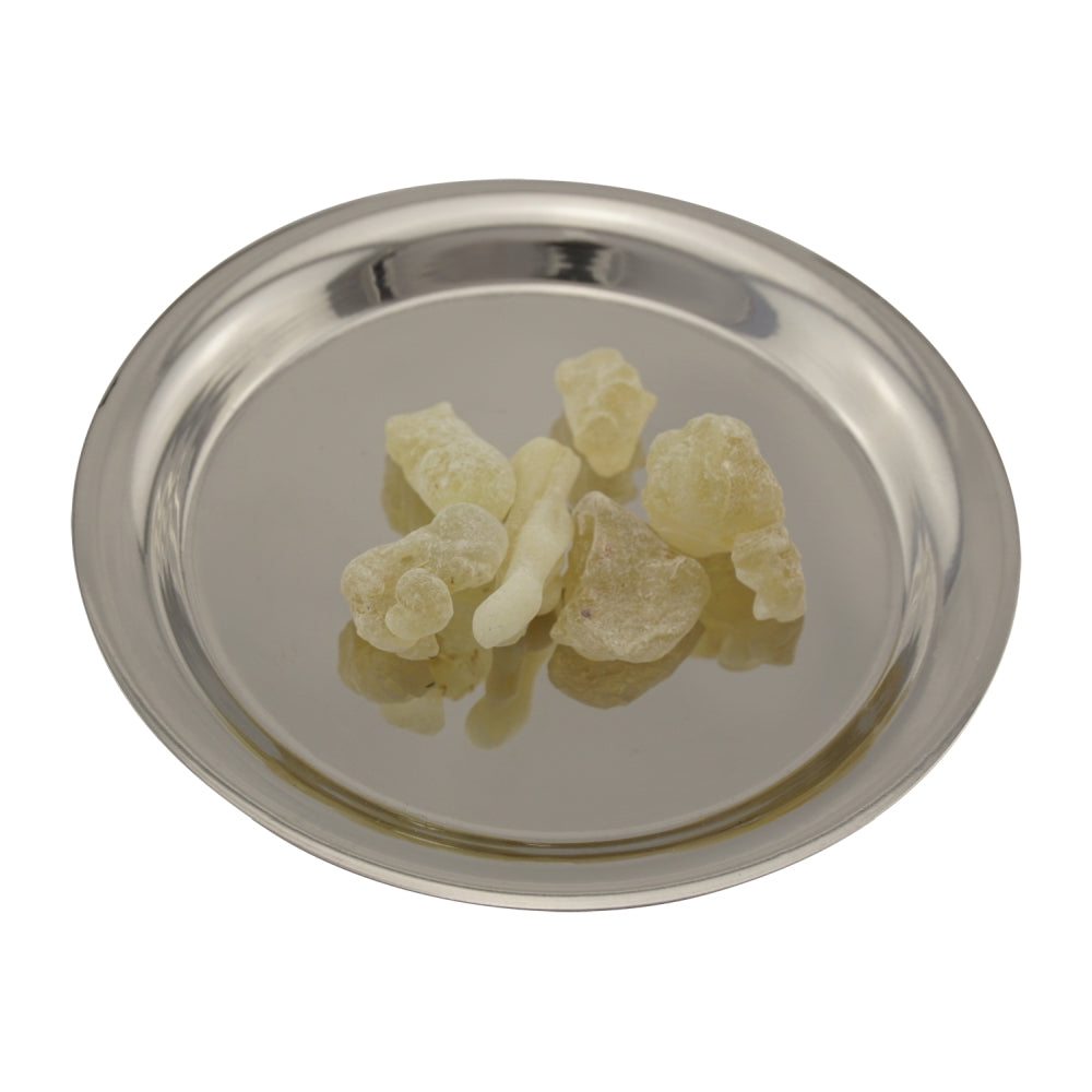 Untersetzer/Metallschale – Edelstahl vertieft – D 8 cm