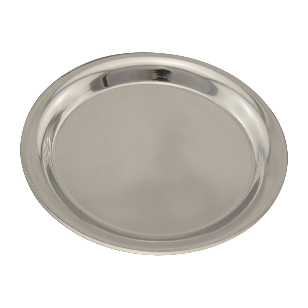 Untersetzer/Metallschale – Edelstahl vertieft – D 8 cm