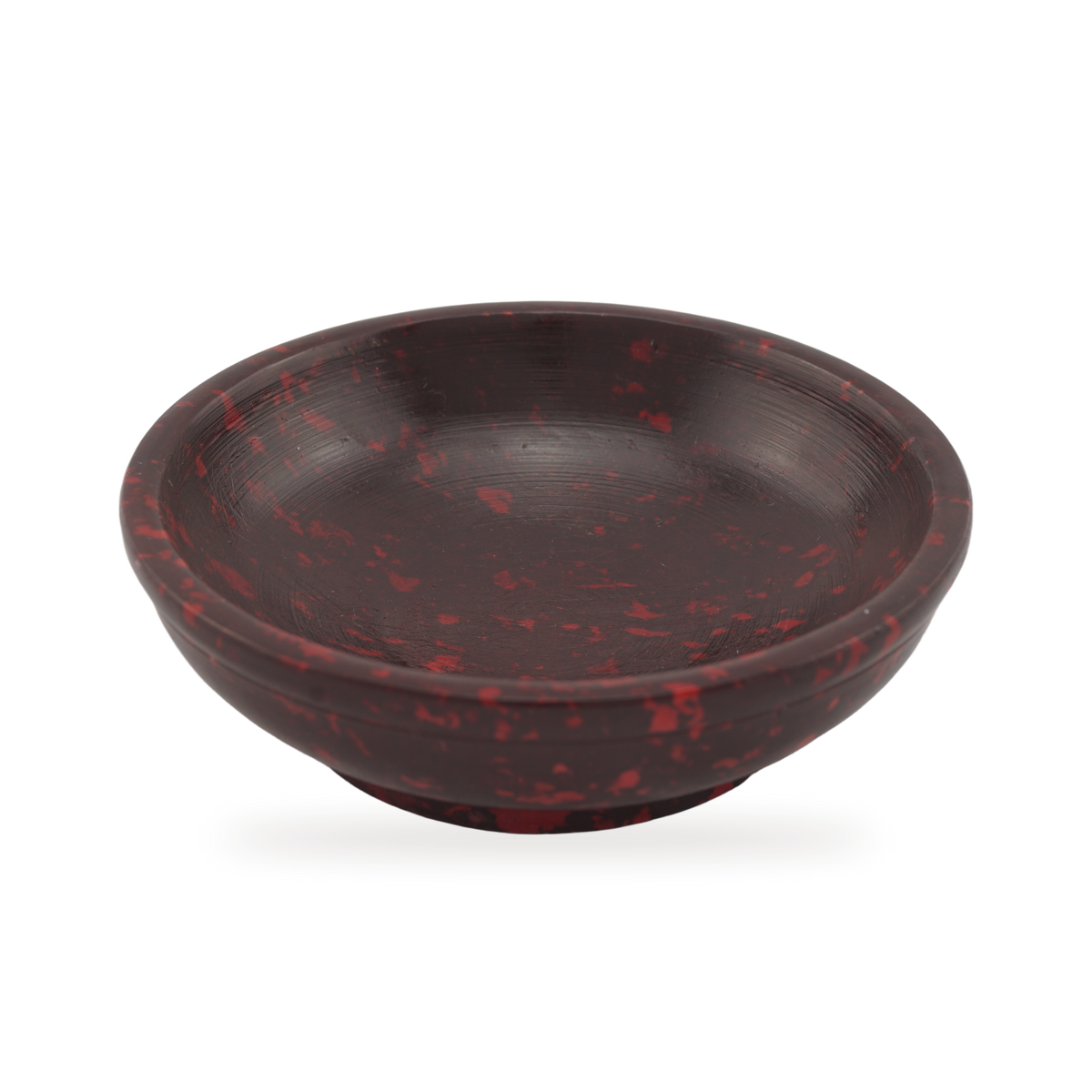 Räucherschale aus rotem Speckstein