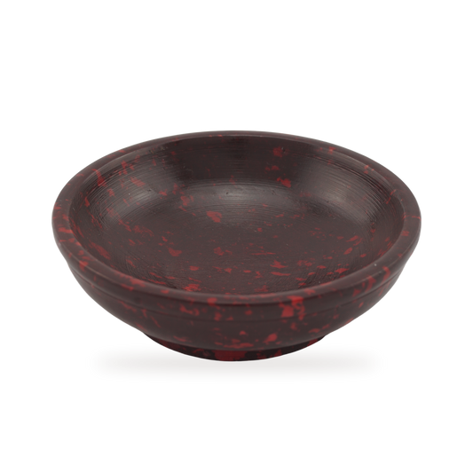Räucherschale aus rotem Speckstein