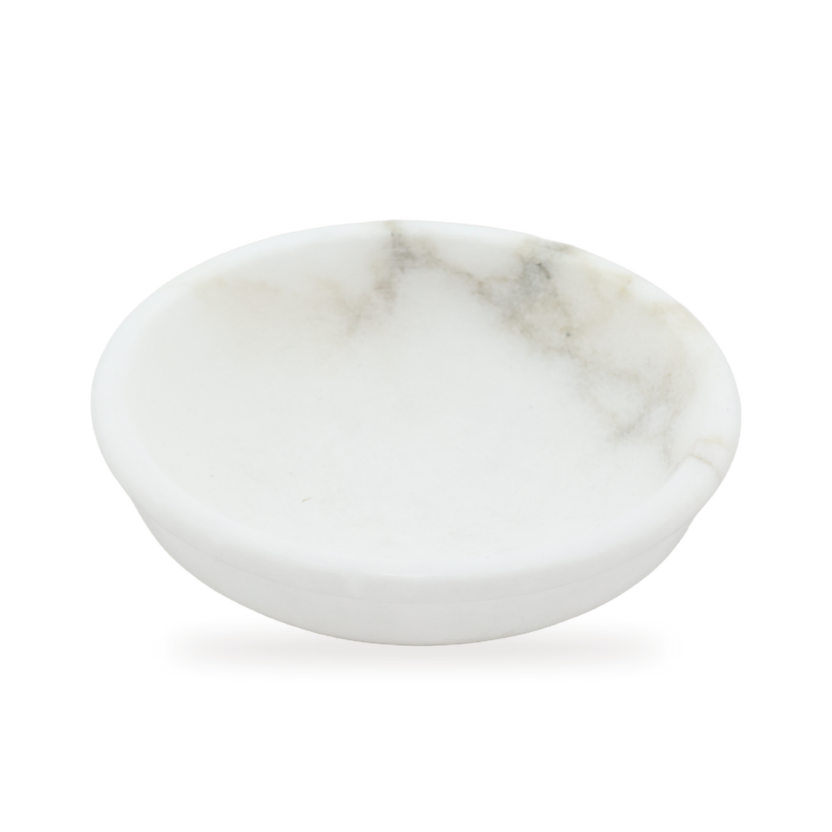 Räucherschale aus weißem Speckstein