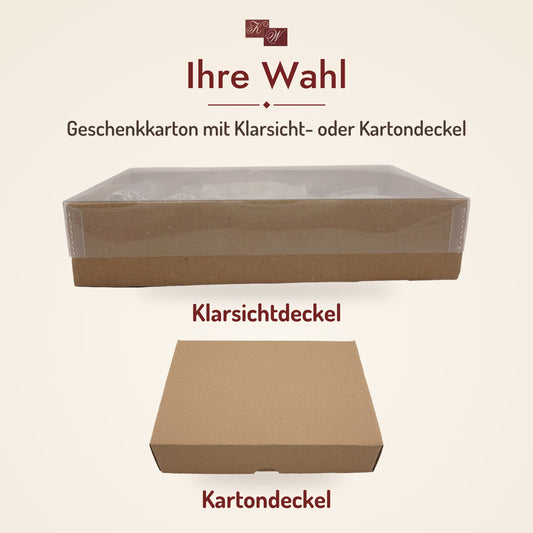 Räucherset Gold, Weihrauch, Myrrhe mit roter Schale – Ihre Wahl: Geschenkkarton mit Klarsicht- oder Kartondeckel