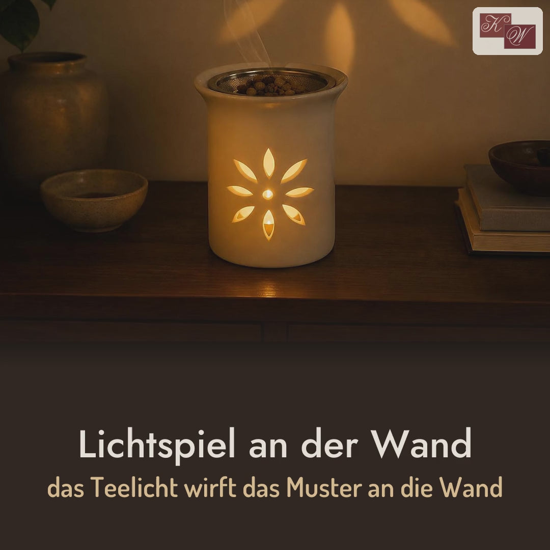 Produktvideo Duftlampe und Räucherstövchen Sternenblume