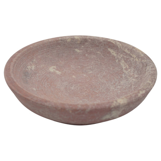 Räucherschale Speckstein rosé (naturbelassen)