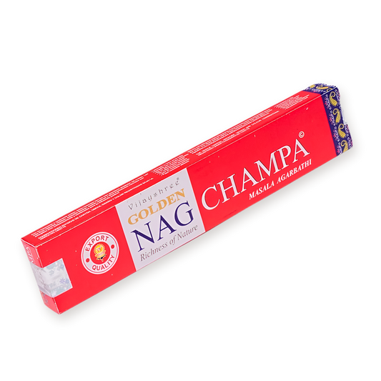 Golden Nag Champa Räucherstäbchen – Einzelpackung
