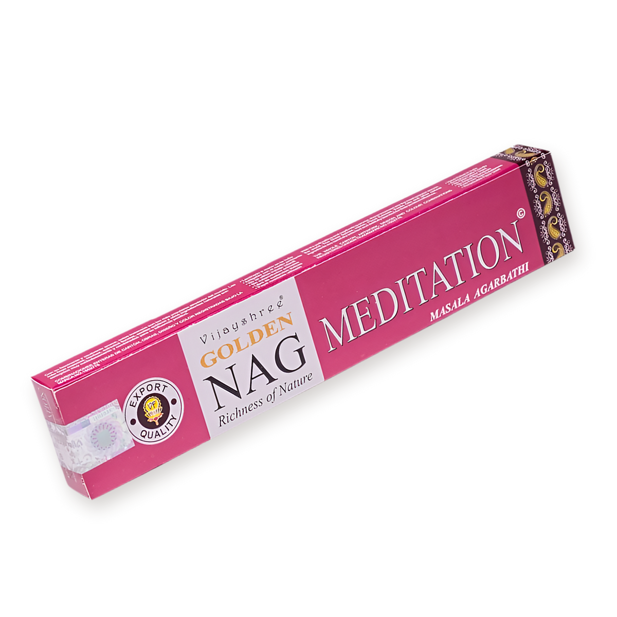 Golden Nag Meditation Räucherstäbchen – Einzelpackung